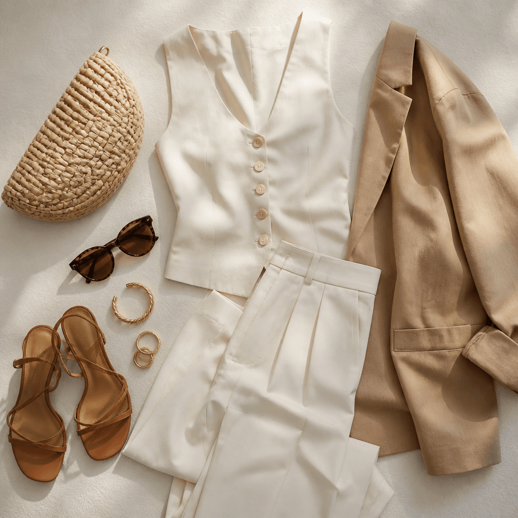 Outfit voor een terrasje in mei: 6 looks van dag naar avond