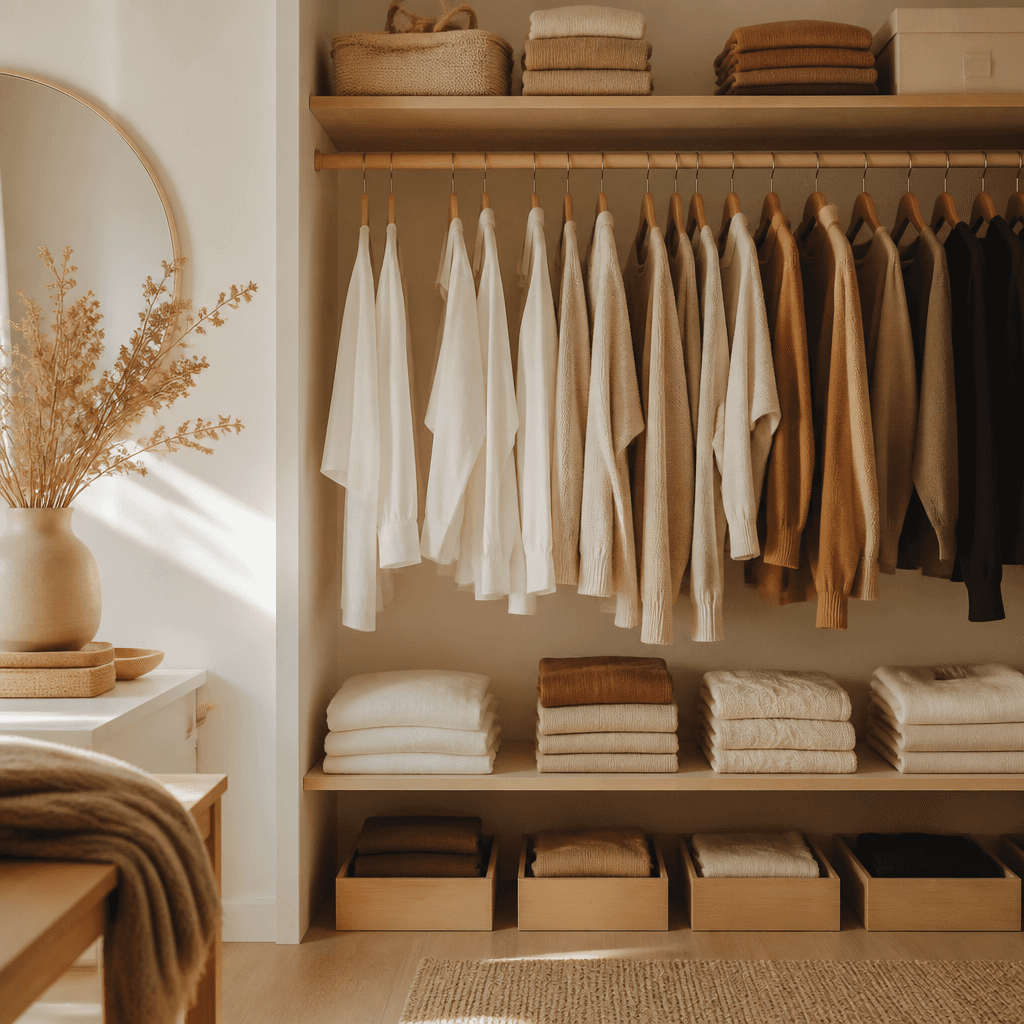 Garderobe ontdubbelen met het meidoorn-systeem: acht stappen, één timer